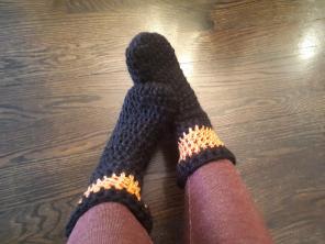 Crochet Slipper socks