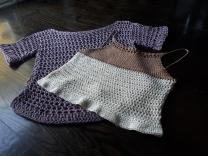 crochet cotton tops